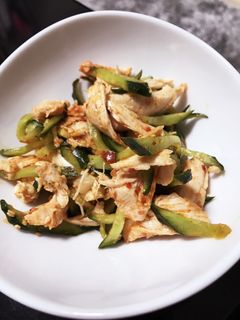 ささみときゅうりの辛味和え-レシピのメイン写真