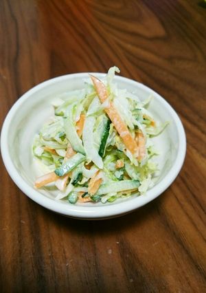 母直伝、昭和の喫茶店のコールスローサラダ-レシピのメイン写真