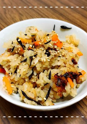 ひじきの炊き込みご飯 ＊-レシピのメイン写真