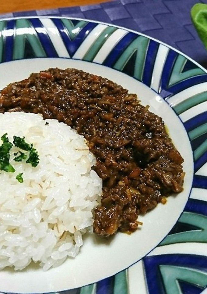 デトックス！ごぼうとエノキのキーマカレー-レシピのメイン写真