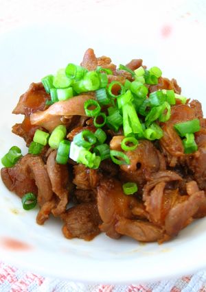 おつまみに♪砂肝のすじ（下処理もね♡-レシピのメイン写真