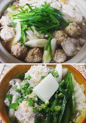 高田川部屋の 塩ちゃんこ鍋-レシピのメイン写真