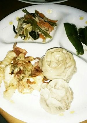 お花餃子作ってみた-レシピのメイン写真
