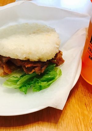 残り物でライスバーガー-レシピのメイン写真