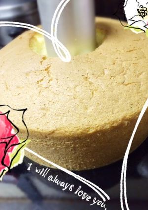 バジルと豆腐のシフォンケーキ-レシピのメイン写真