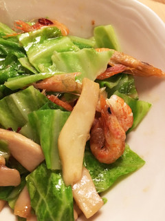 小エビと野菜のペペロンチーノ風炒め-レシピのメイン写真