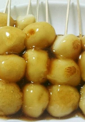 レンジでみたらし団子♪-レシピのメイン写真