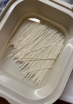そうめん、レンジでチン!-レシピのメイン写真