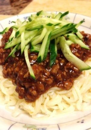炸醤麺（ジャージャー麺）-レシピのメイン写真