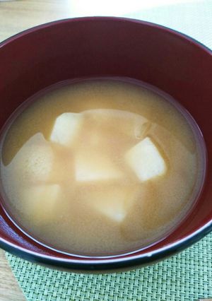 じゃがいもの味噌汁-レシピのメイン写真