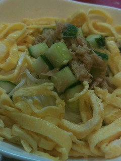 ツナきゅうりの冷やしそうめん-レシピのメイン写真