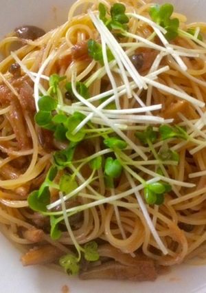 じめじが香ばしい♥✿激旨明太子パスタ✿-レシピのメイン写真