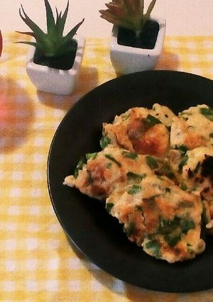 ダイエットに！豆腐の一口お好み焼き！-レシピのメイン写真