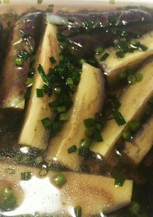 ズボラ女の茄子の揚げ浸し（白だし）-レシピのメイン写真