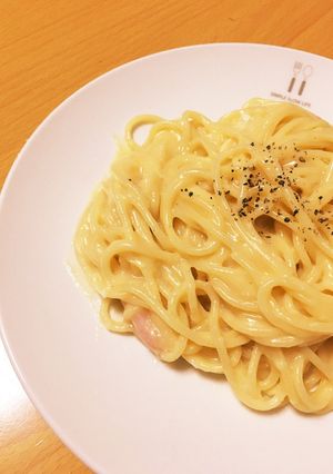 超簡単！ワンポットカルボナーラ♪-レシピのメイン写真
