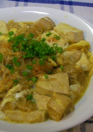 ダイエッターに捧ぐ❤白滝と豆腐の卵とじ-レシピのメイン写真