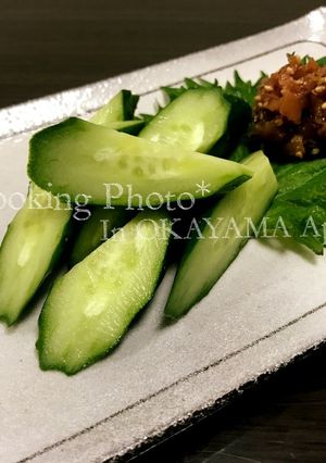 たたき梅きゅうり-レシピのメイン写真