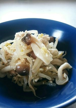 もやしの和風そぼろナムル-レシピのメイン写真