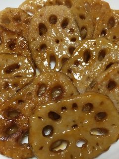 レンコンの甘辛照焼き-レシピのメイン写真