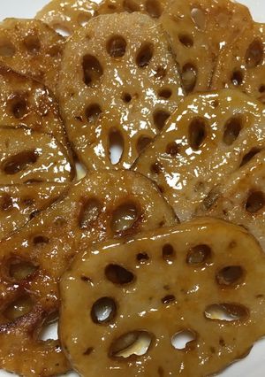 レンコンの甘辛照焼き-レシピのメイン写真