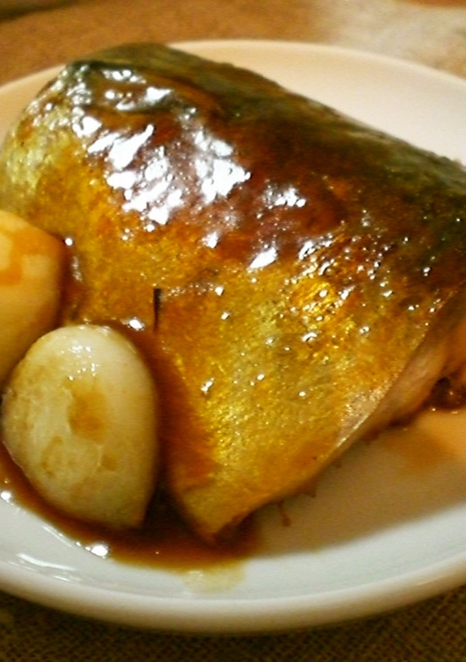 ご飯がすすむ!!サバのにんにく中華風煮-レシピのメイン写真