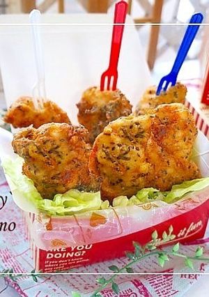 ゴマと海苔のフライドササミ-レシピのメイン写真