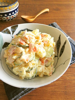 ヘルシー☆野菜たっぷりポテトサラダ-レシピのメイン写真