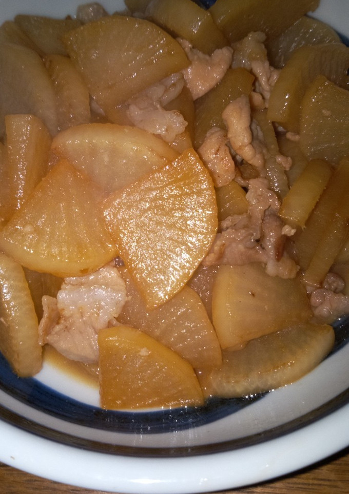 豚肉と大根の炒め煮-レシピのメイン写真