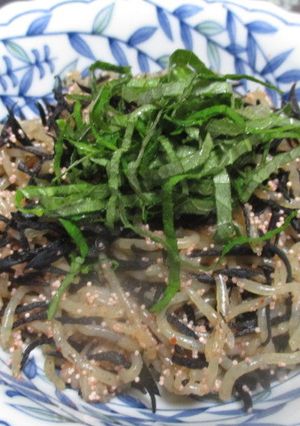 糸こんとひじきの明太子入り煮物-レシピのメイン写真