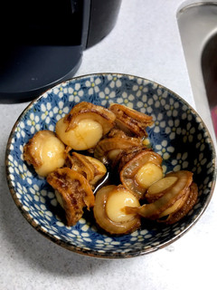 蒸しホタテの甘辛煮-レシピのメイン写真