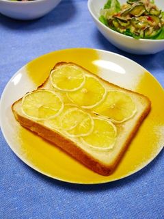 簡単!ハニーレモンバタートースト-レシピのメイン写真