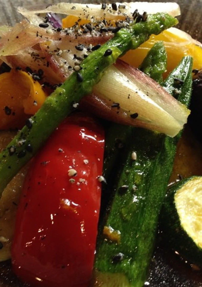夏野菜の素揚げつゆ浸し-レシピのメイン写真