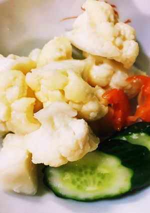 カリフラワーのお漬物♪ポリポリ美味しい♪-レシピのメイン写真