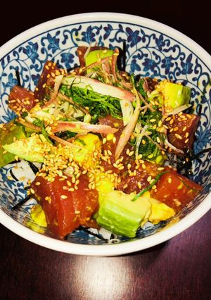 甘夏風味のマグロアボカド丼-レシピのメイン写真