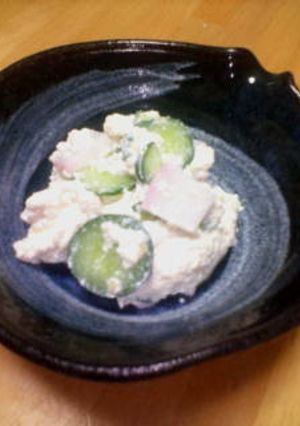 きゅうりとかまぼこのあっさり白あえ-レシピのメイン写真