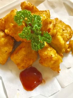 簡単♪鳥ササミのナゲット風唐揚げ♪-レシピのメイン写真
