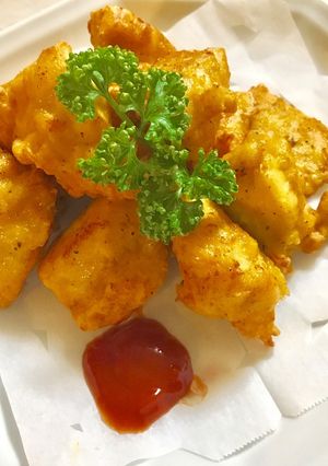 簡単♪鳥ササミのナゲット風唐揚げ♪-レシピのメイン写真