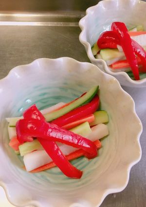 簡単酢で作るさっぱりピクルス-レシピのメイン写真