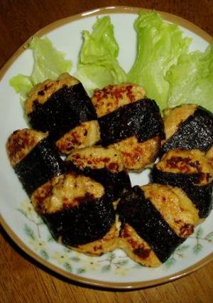 鶏ひき肉のしいたけのせ-レシピのメイン写真