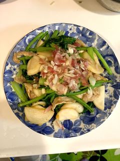 かんたんカブと豚バラの炒めもの-レシピのメイン写真