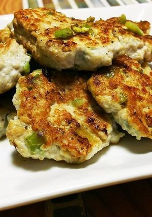 そら豆と豆腐の焼きチキンナゲット-レシピのメイン写真