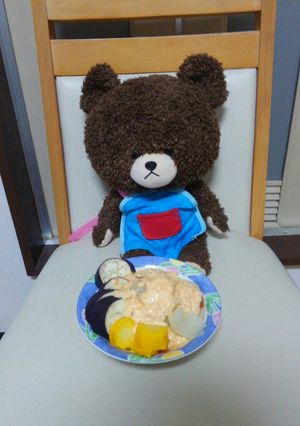 レンジで温野菜とソース-レシピのメイン写真