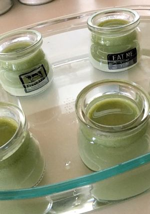 抹茶ミルク寒天-レシピのメイン写真