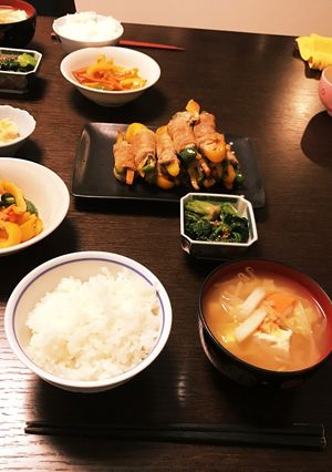 豚もも肉の彩り野菜肉巻き-レシピのメイン写真