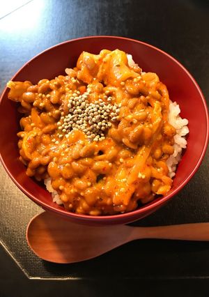 ♡アレンジ♡ごまキムチ納豆-レシピのメイン写真