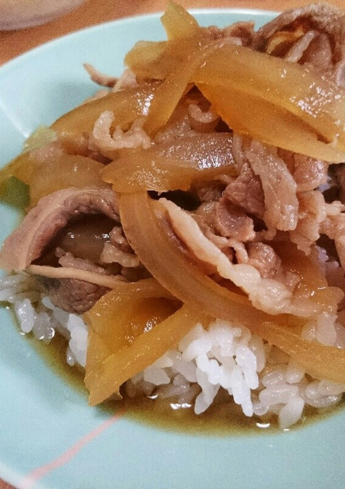 簡単！旨い☆牛丼-レシピのメイン写真