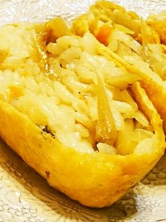 鶏ごぼうのいなり寿司-レシピのメイン写真
