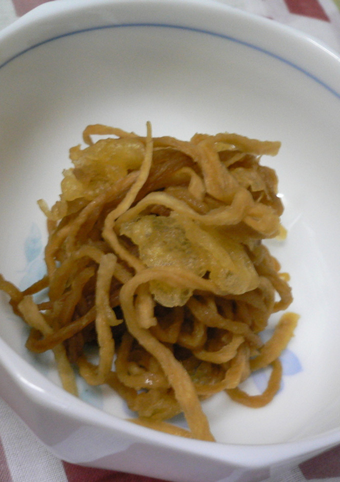 切り干し大根の揚げ玉入りさっぱり煮-レシピのメイン写真