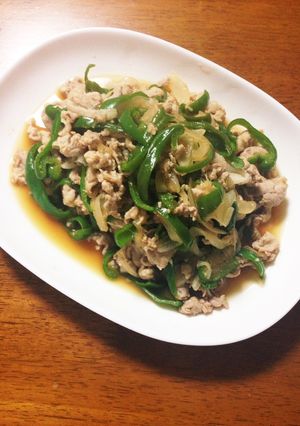 酢玉ねぎで✨さっぱり✨豚肉ピーマン炒め-レシピのメイン写真