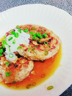 やわらか♡和風おろしハンバーグ-レシピのメイン写真